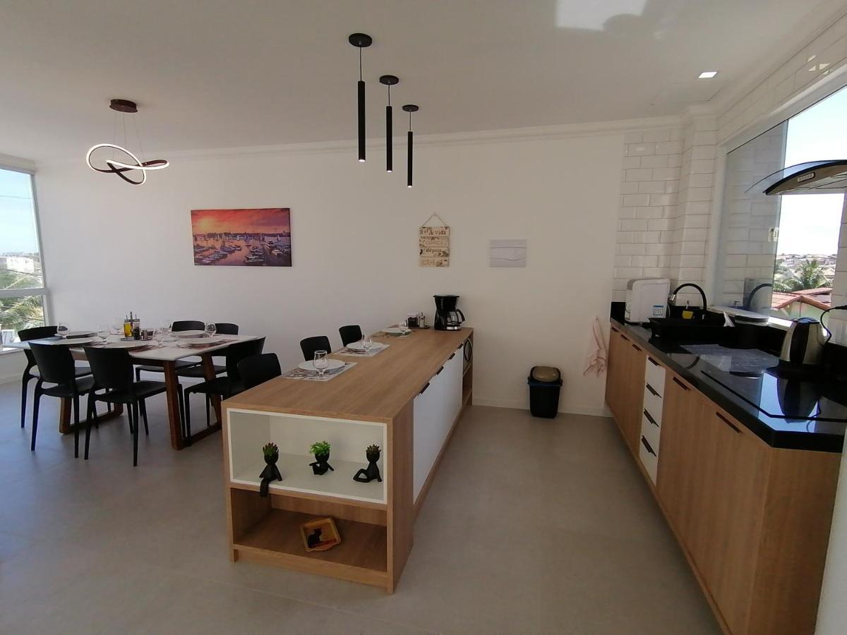 Triplex Pe Na Areia Com 3 Suites Proximo Salvador Lauro de Freitas Εξωτερικό φωτογραφία